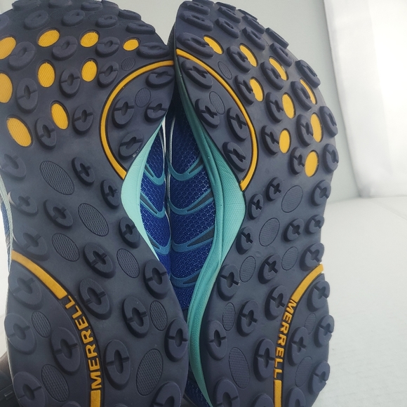 Women’s Merrell Ultra Marine Water Resistant Shoes Size 9 Blue Trail  (EU 40) - Picture 12 of 14